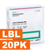 HP / HPE LTO-6 Backup Tape (Custom Labeled x 20)