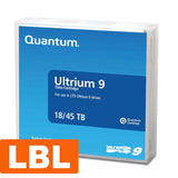 MR-L9MQN-BC Quantum LTO 9 Ultrium Data Backup Tape Labeled