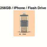 256GB Flash Drive For Iphone, External Storage Thumb Drive