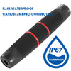 Cat6 RJ45 Waterproof IP67 Ethernet Network Cable Connector