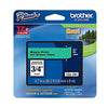 Brother Label Tape TZE741 Black/Green 0.70