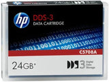 HP C5708A 4mm DDS-3 Backup Tape Cartridge (12GB/24GB 125m Retail Pack)