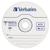 Verbatim MediDisc DVD-R 94905 4.7GB 8X Branded Thermal Printable TAA