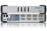 KVM / audio / USB switch - 4 - 1 local user - External