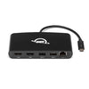 OWC, 5-Port Thunderbolt 3, mini Dock, Bus-Powered 2x HDMI, 1x USB 3, 1x USB 2, Ethernet 1000BT