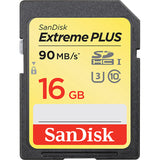 SanDisk Extreme SDHC Memory Card, 16GB, SDSDXSF-016G-ANCIN, Class 10/UHS-I
