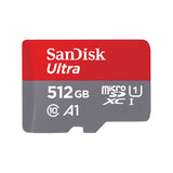 SanDisk Ultra MicroSDXC, 512GB, 10/UHS-I, U1 SDSQUAR-512G-AN6MA