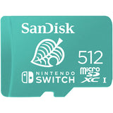 SanDisk Extreme MicroSDXC, 512GB, UHS-I, Card for Nintendo Switch