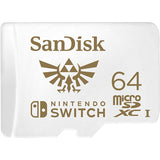 SanDisk Extreme Plus MicroSDXC, 64GB, 10/UHS-I, U3, Nintendo Switch