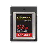 SanDisk Extreme Pro CFexpress Card 512GB 1700 1400 MB
