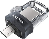 SanDisk Plastic Dual Flash Drive Type C 32GB USB 3.1 Hojicha AM