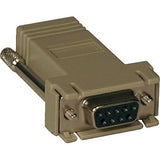 Tripp Lite Modular Serial Adapter DB9 Female - RJ45
