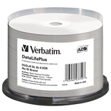 Verbatim DVD+R DL 43754 8.5GB 8X DataLifePlus White Thermal