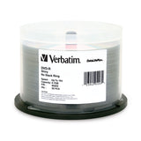 Verbatim DVD-R 95203 4.7GB 16X DataLifePlus Shiny Silver 50PK Spindle TAA