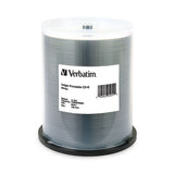 Verbatim CD-R 95251 700MB 52X White Inkjet Printable 100PK