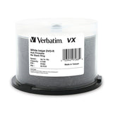Verbatim DVD-R 97283 4.7GB 16X VX White Inkjet Printable