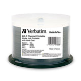 Verbatim BD-R 97338 25GB 16X White Thermal Printable 50PK