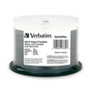 Verbatim BD-R 97339 25GB 16X Hub Printable White Inkjet