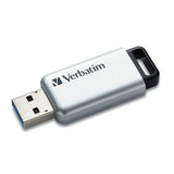 Verbatim, Store n Go Secure Pro USB Flash Drive 98664,16GB,USB 3.0,TAA,AES 256 Hardware Encryption